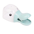 Cat food fresh-keeping clip with built-in scoop 14.7 x 5.5cm in pink