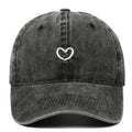 Soft cotton embroidered baseball cap with adjustable strap on a neutral background.
