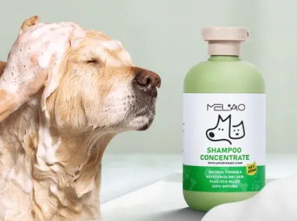 300ml bottle of Hair Care Gentle Pet Oat Bath Shampoo for dogs and cats