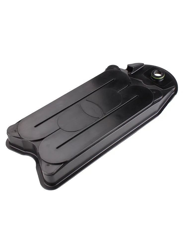 Black OFI068 crankcase ventilation filter for Ram truck with 6.7L Cummins diesel engine