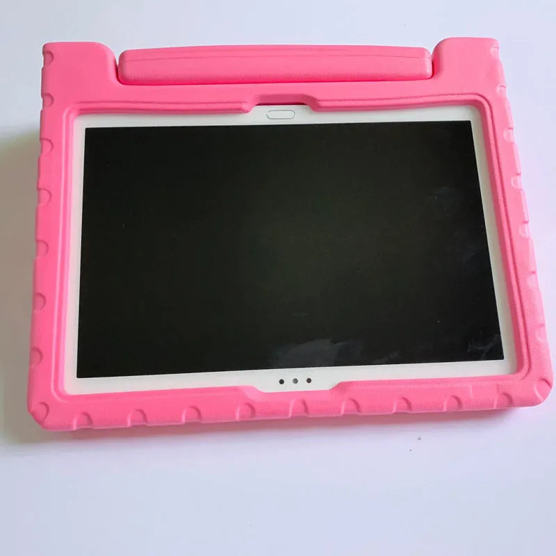 Huawei Enjoy 10.1 inch tablet in an EVA foam protective case, shown in a choice of colours and styles.