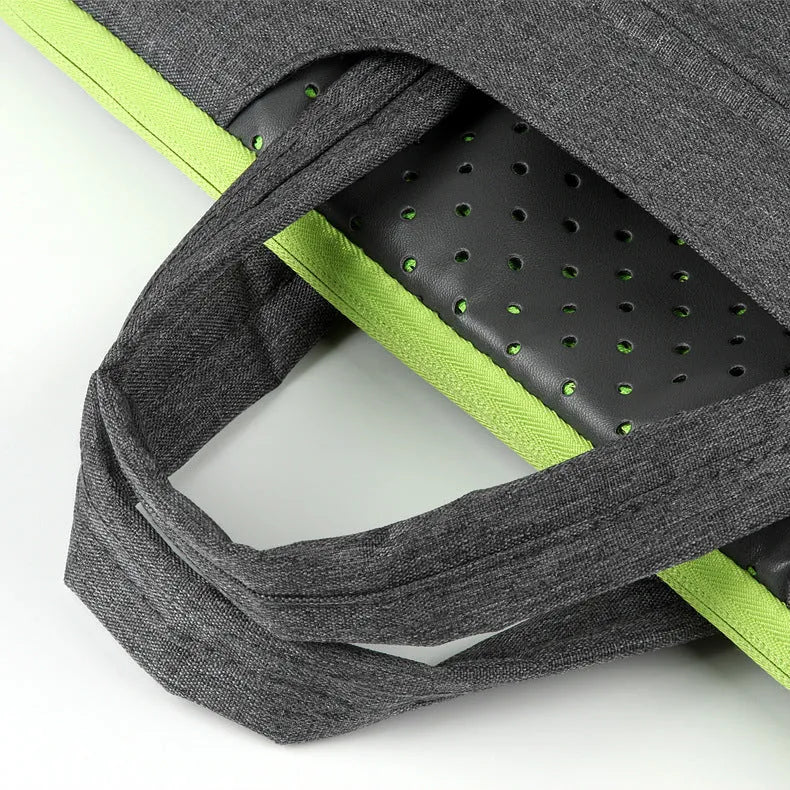 Ant cloth laptop bag in Apple Grey with soft handle, suitable for MacBook Air and Pro 13.3 inch