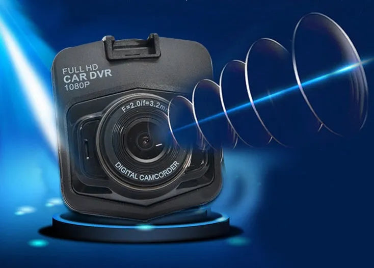 Podofo A1 mini car DVR camera dash cam Full HD 1080P night vision 170-degree lens black