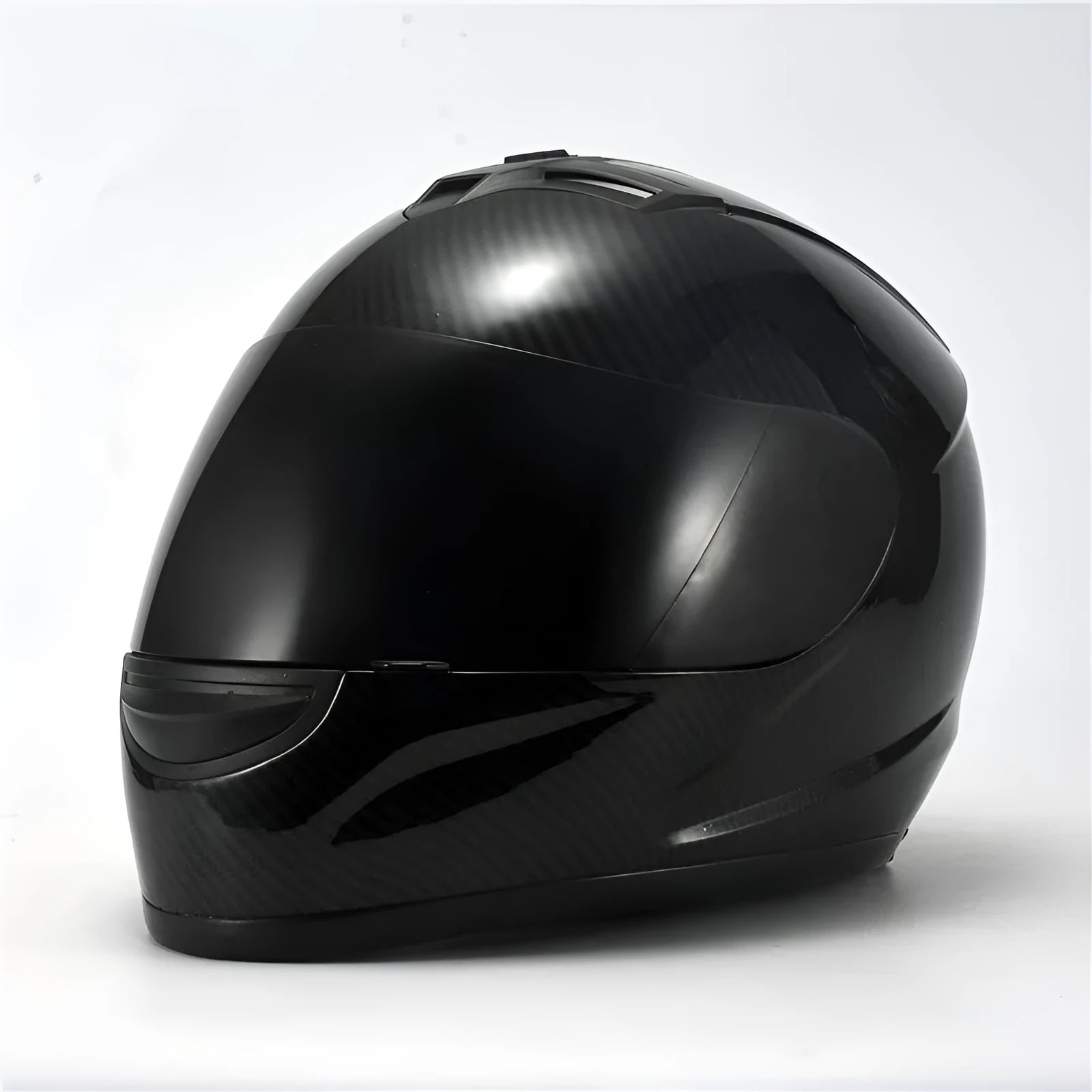 Winter helmet with ABS shell, EPS buffer, curly velvet lining, and removable ear covers in subblack finish