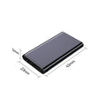 Aluminium alloy encrypted recording pen with micro interface, showing compact 23x43x5mm dimensions