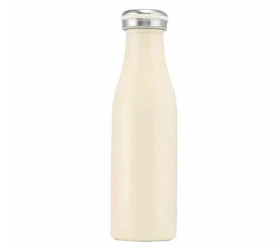 Milk vacuum water bottle 304 stainless steel insulated cup 350ml or 500ml in blue