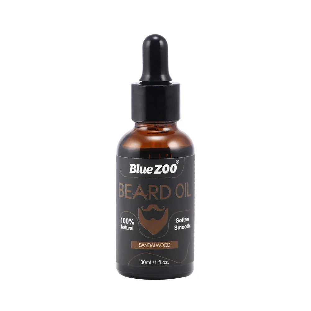 100% natural organic beard oil conditioner with tea tree jojoba grape seed sweet almond orange sandalwood eucalyptus