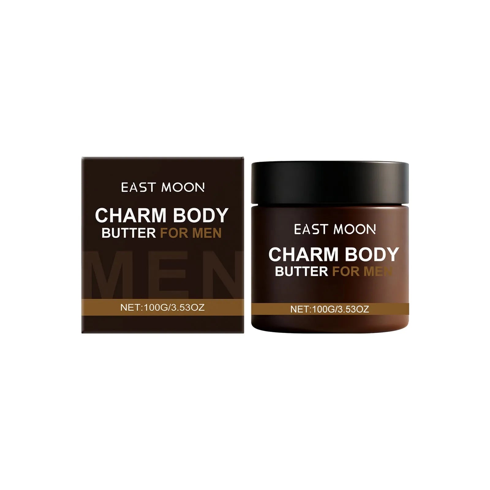 Charm Body Butter For Men 100g bottle with jojoba and fruit extracts for skin conditioning