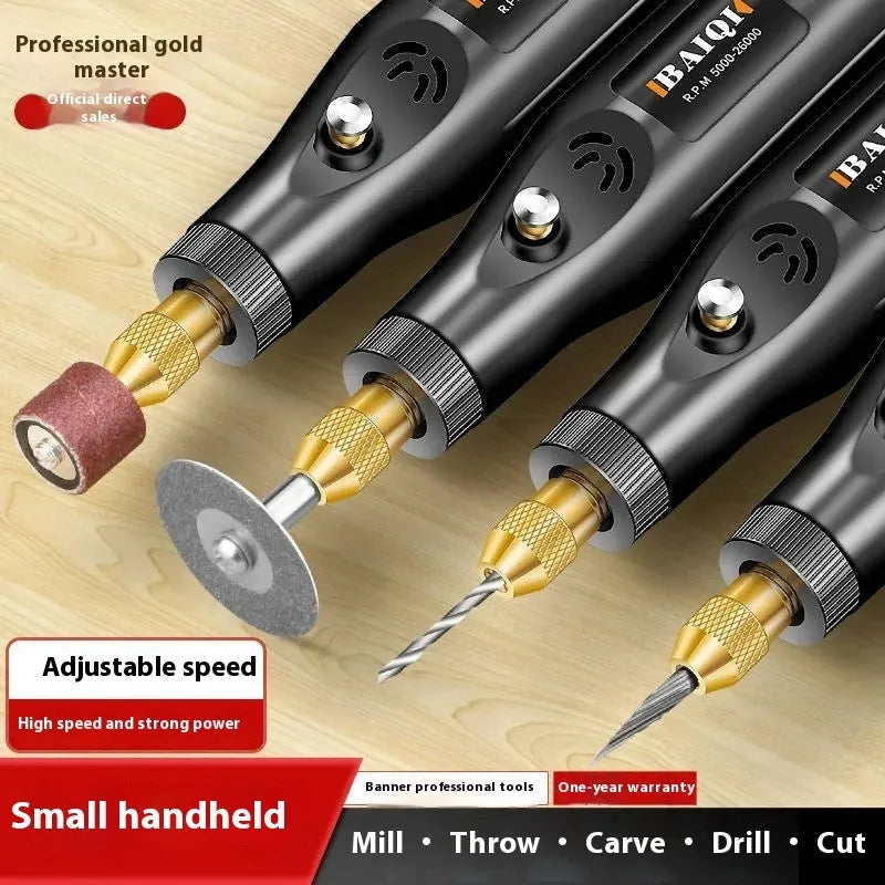 Small handheld electric polishing machine with right-angle grinder design for weld seam grinding