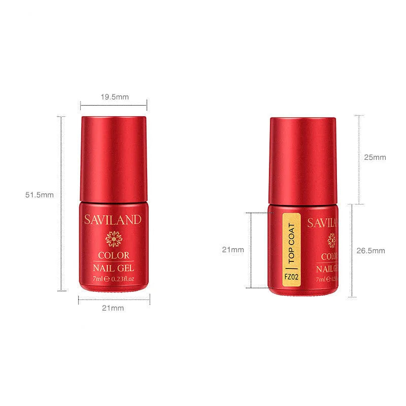Transparent phototherapy glue 7ml resin nail gel frosted bottom seal