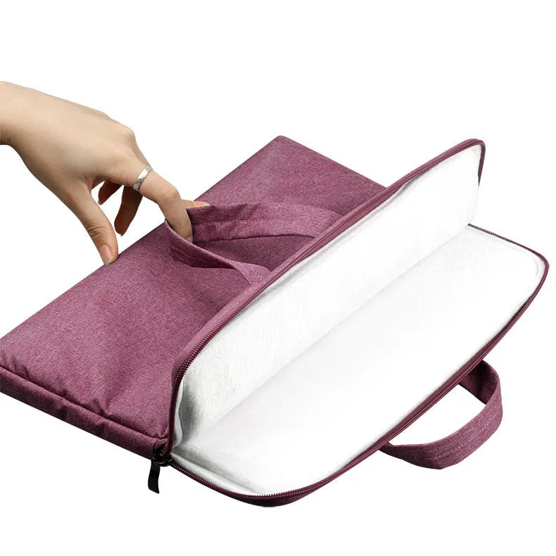 Ant cloth laptop bag in Apple Grey with soft handle, suitable for MacBook Air and Pro 13.3 inch