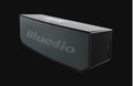 Black BS-6 Bluetooth smart speaker with compact rectangular design.