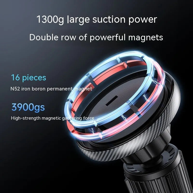 Car air outlet metal hook type magnetic suction phone mount