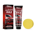 Graphene car scratch repair wax bottle with applicator sponge for deep scratches
