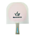 TPU table tennis bat protective cover in blue and white with dustproof anti-oxidation function