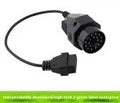 BMW OBD2 20-pin to 16-pin diagnostic adapter cable with connectors.