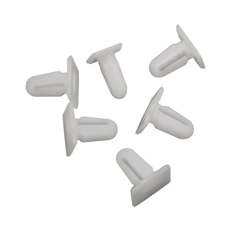 Automobile plastic nails and buckles trim clips in D318 colour, 60-piece pack for car interior panel fixing
