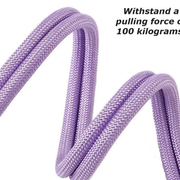 140 cm nylon dog leash with foam anti-slip handle in four colour options