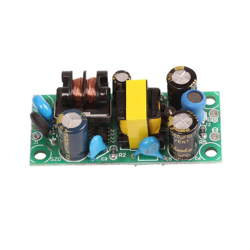 YS-U5S metal-cased switching power supply module for AC to DC conversion with 5V output.