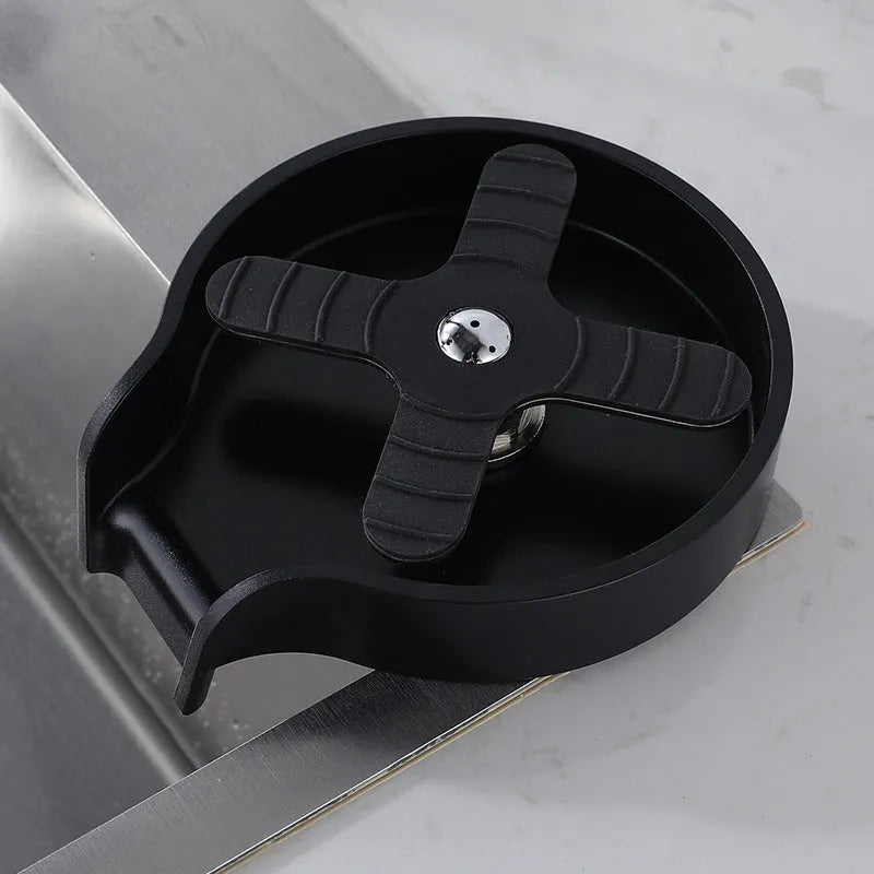 Stainless steel cup washer for kitchen faucet with 30mm seat diameter and ceramic spool