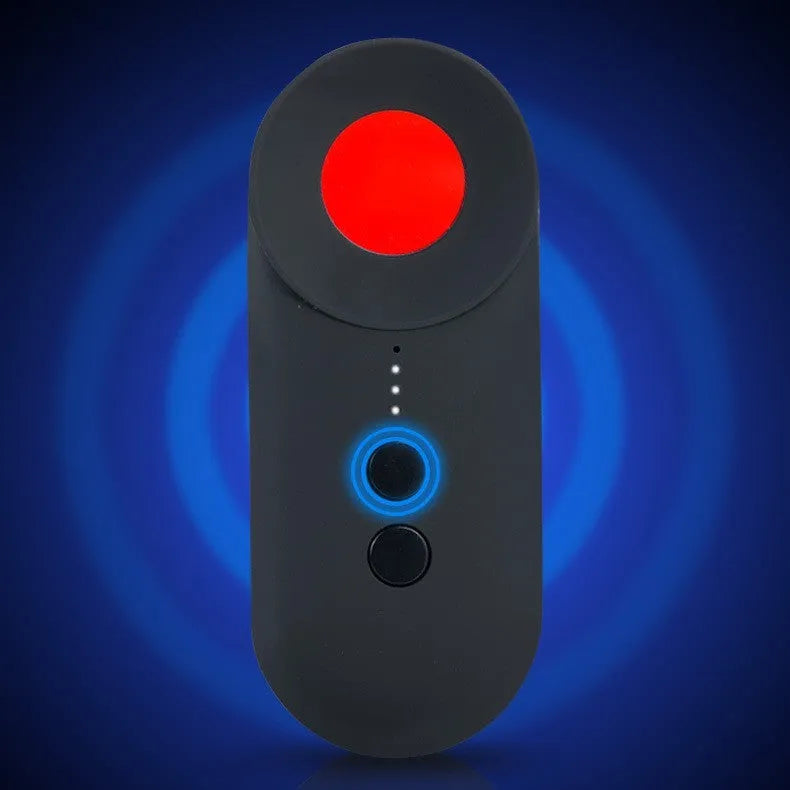 Black ABS GPS detector for vehicle security with dimensions 93.8mm x 38mm x 14.5mm