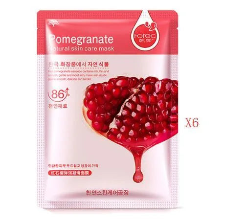 Aloe vera sheet mask 30g for moisturising and pore care white packaging