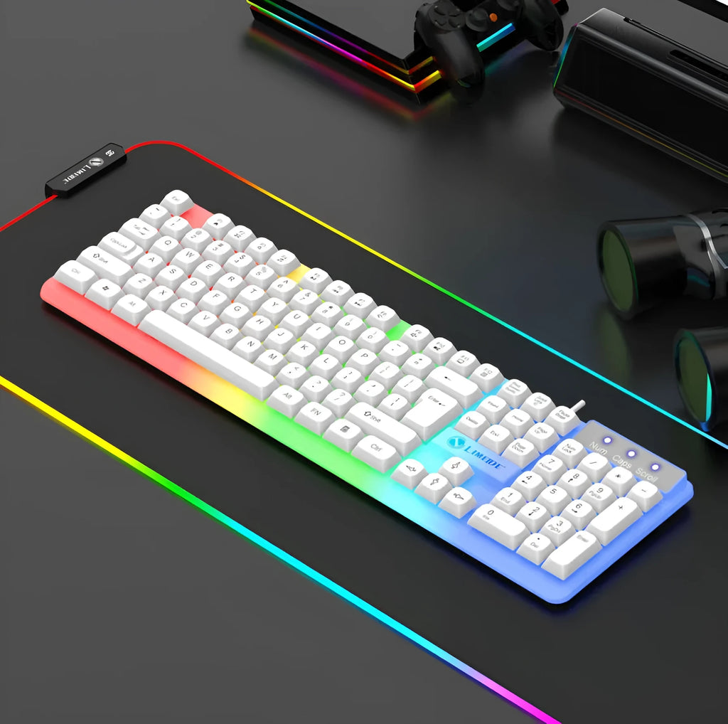 TX35 mechanical feeling computer keyboard in colour options with 1.5m cable