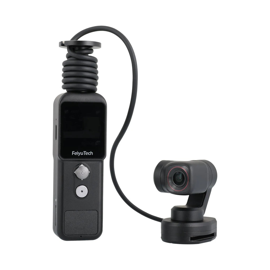 Feiyu Pocket2S pocket gimbal camera with magnetic base, 4K HD video, 179g weight, aviation aluminium alloy