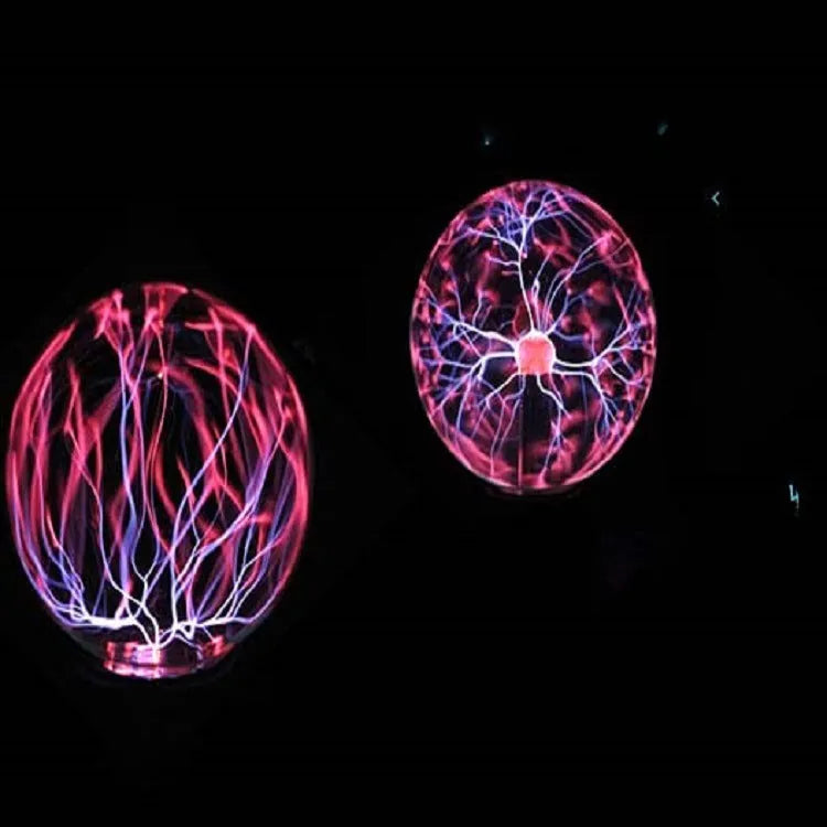 Colourful modern USB magic ball light with clear glass sphere on ABS base for promotions.