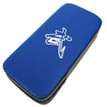 Blue vertical thickened square foot boxing target for martial arts training