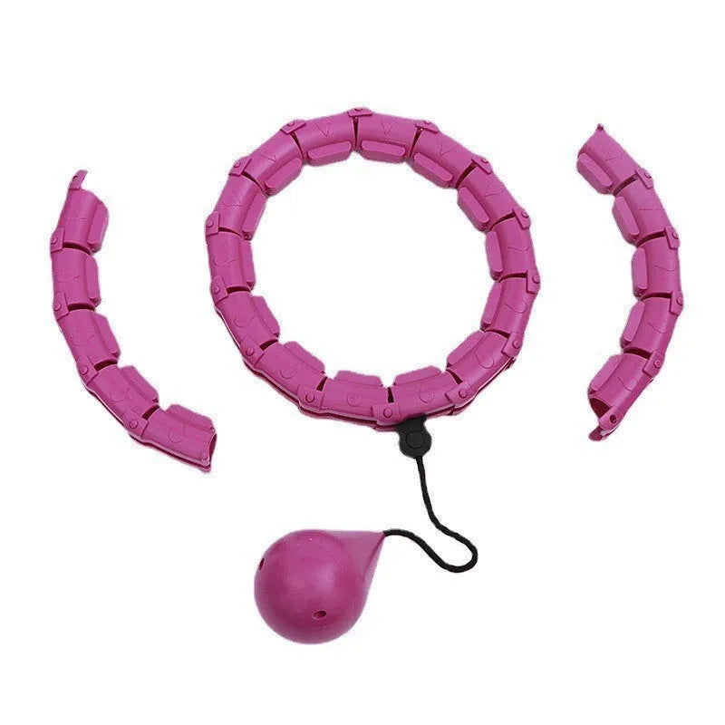 Detachable ABS massage soft ball in pink, blue or purple colour options for fitness and slimming