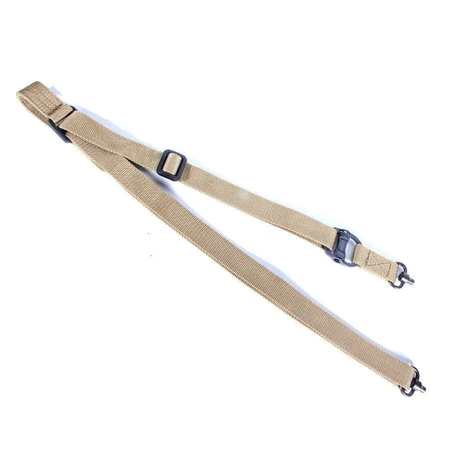 MS4 tactical nylon multifunctional task strap rope extended to show length