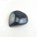 Smart RunK3 carbon fibre pattern ABS plastic gear shift knob cover for cars