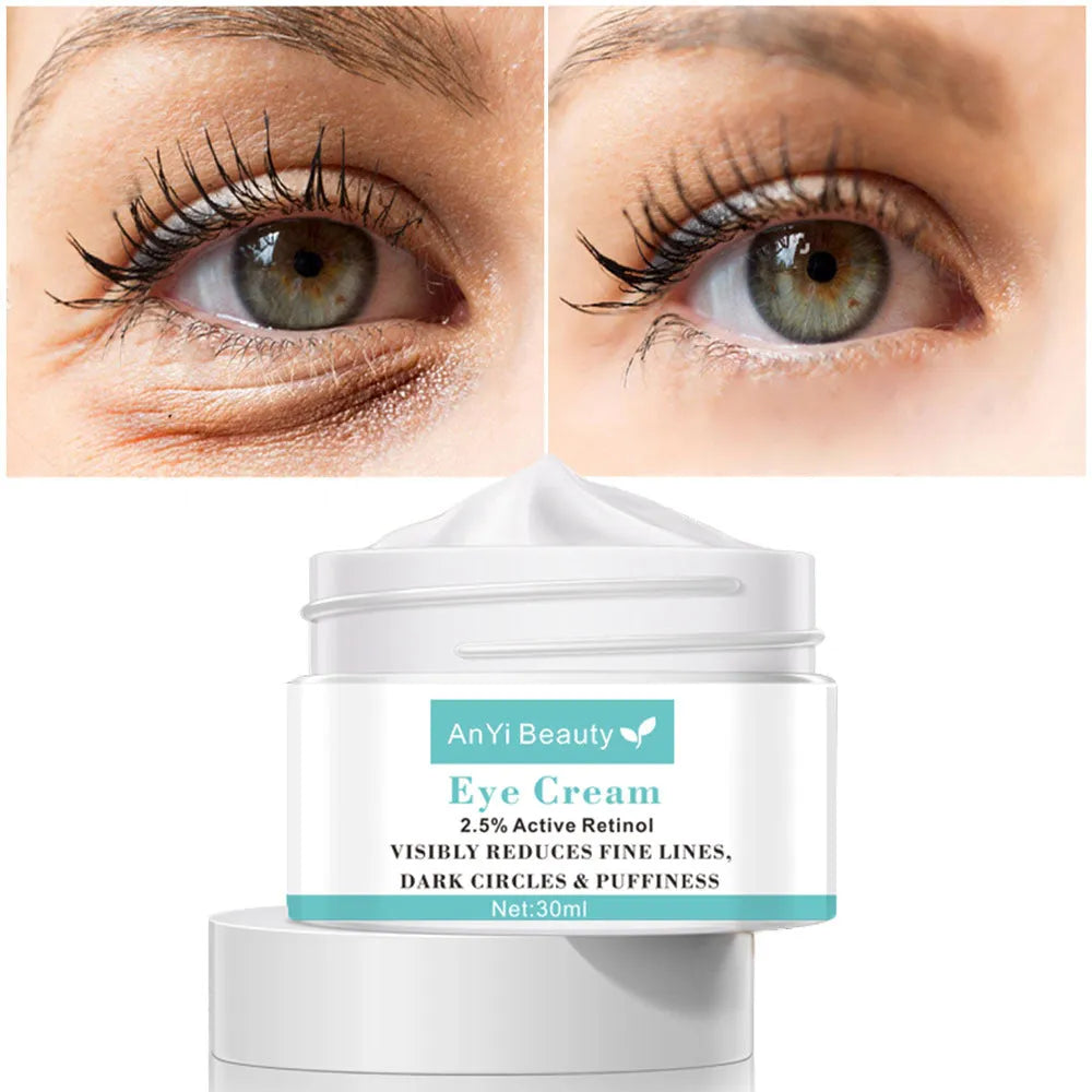 30ml eye cream tube for women's skincare with gel-cream texture