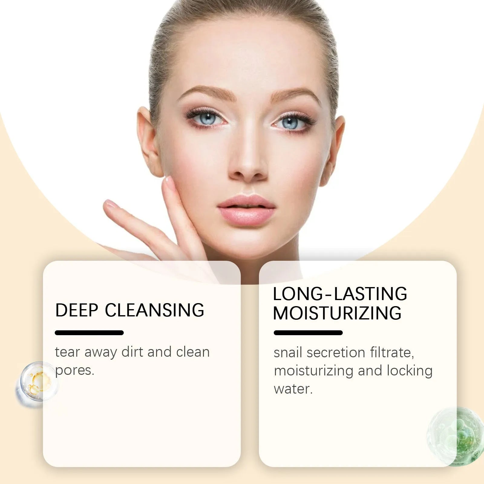Turmeric sleep mask set showing 120g jar and application brush for overnight facial treatment