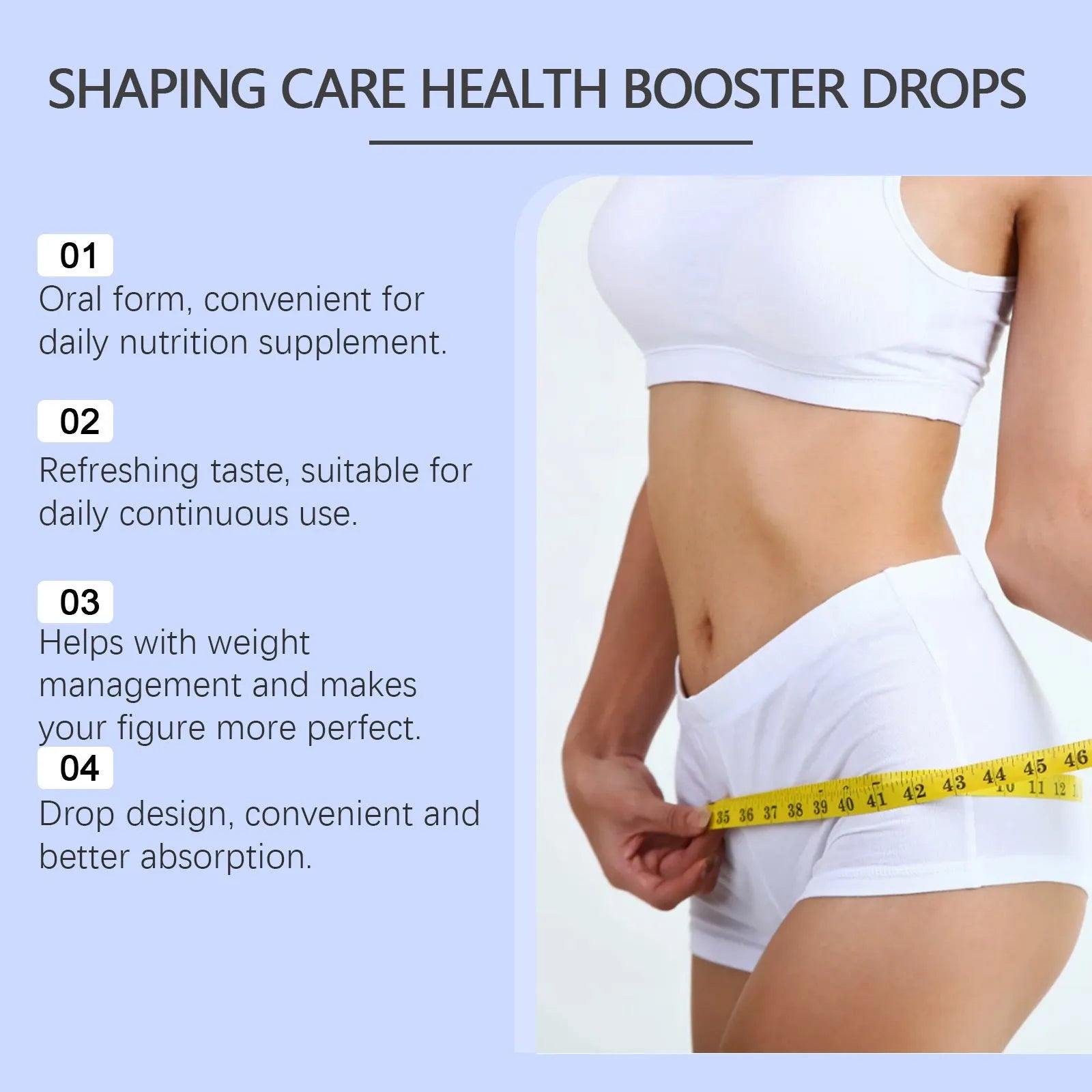59ml nourishing skin elastic body care drops in dropper bottle for facial and body hydration