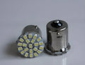 1156 1157 socket LED car brake and turn signal light with 22 white LEDs.