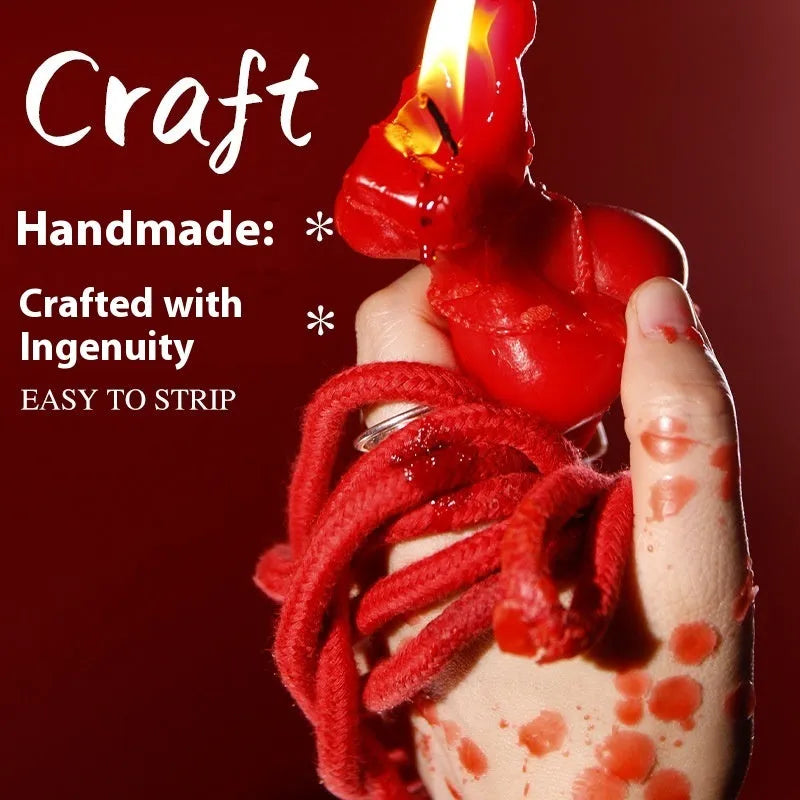 A low temperature soy wax massage candle in a choice of rose red, spring pink, or lilac purple.