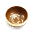 Handmade colourful Himalayan singing bowl measuring 7.8 cm for yoga and meditation