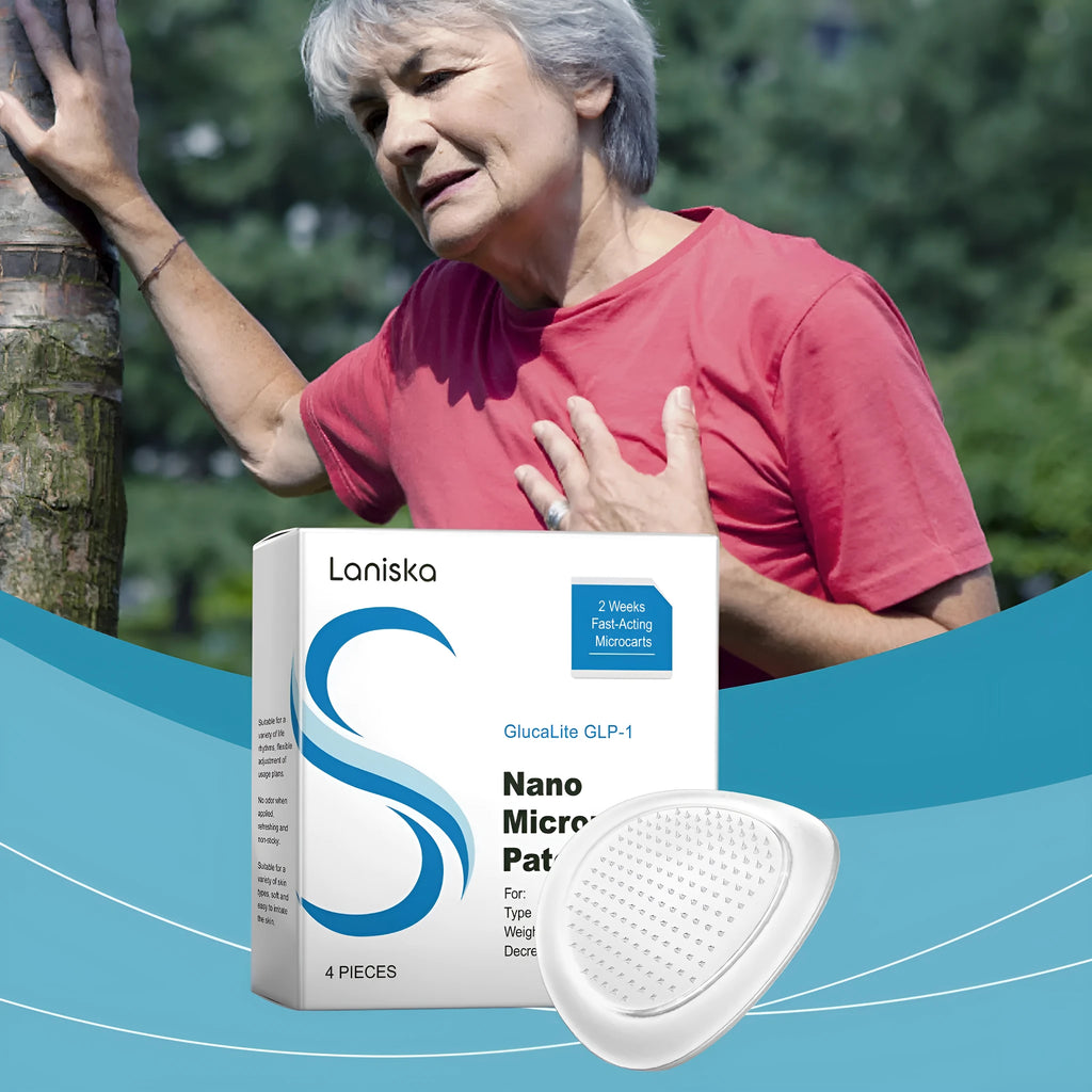 Gentle care adhesive bandage patch for glucose monitoring sites and skin protection