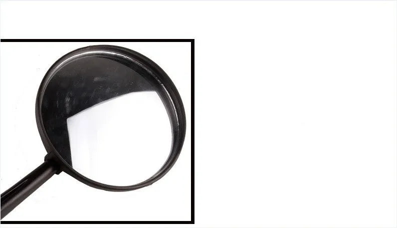 Mountain bike convex rearview mirror with plastic glass lens in Bubble Bag colour, free size, packaged with paper card OPP