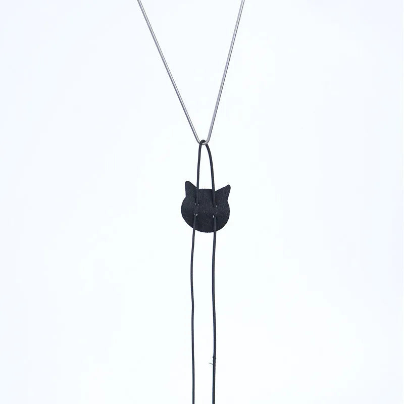 Pet telescopic hanging door cat toy with plush mouse, adjustable buckle, and 1.8-metre elastic rope in grey