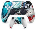 PS5 controller handle sticker with anti-slip and anti-scratch protective sleeve, multiple style options