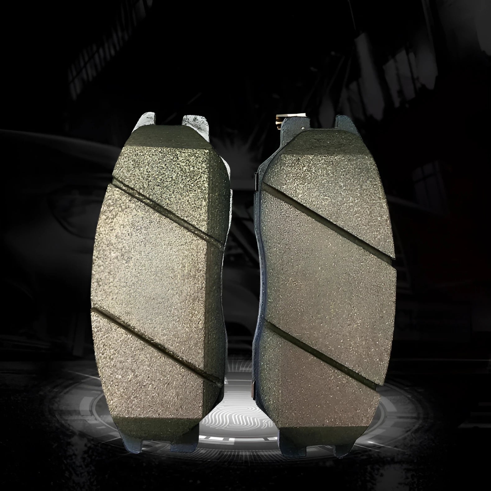 Brake pad 4813009A10 4813008BA0 for Aiteng Kyron Rester vehicles with metal components