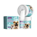 Dog cleaning finger muffs for tartar removal with natural extracts, 7.6cm by 8.8cm size
