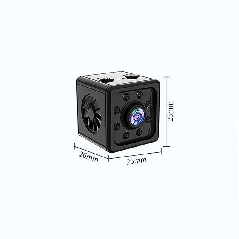 Black HD K13 remote network sports camera with mounting bracket and accessories