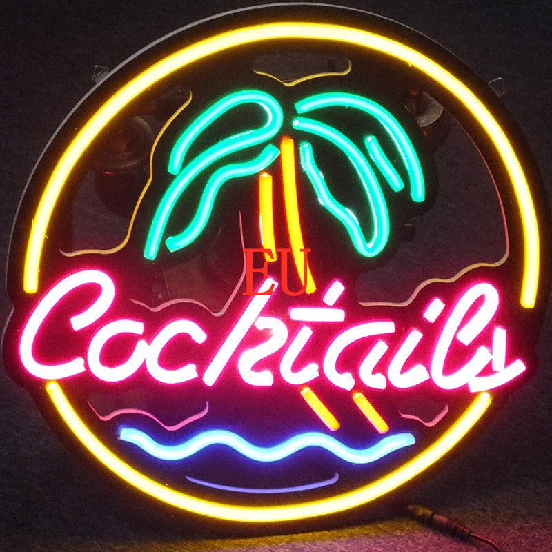 LED coffee neon billboard advertising sign with mixed colour display for bars and restaurants