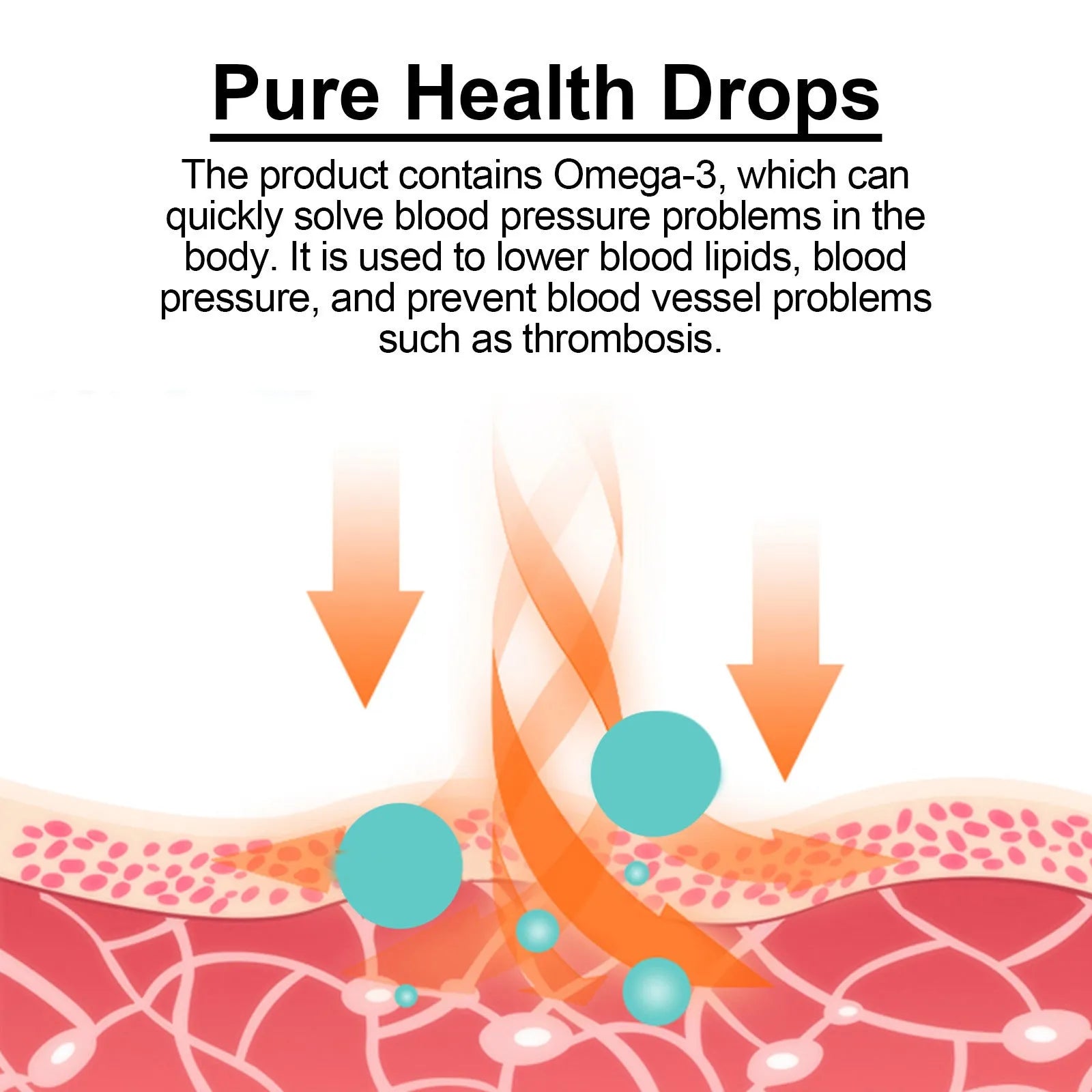 30ml glass bottle of Shu Health Care Drops liquid supplement with an integrated dropper for precise dosing.