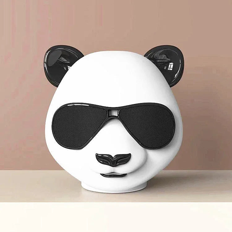 Portable mini Bluetooth speaker in classic style with USB charging port
