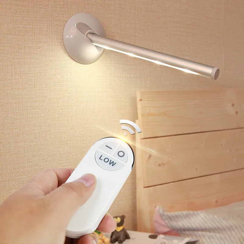 LED remote control night light and cabinet lamp unit with wireless remote